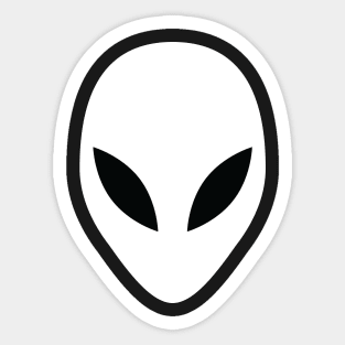 Alien Face Sticker